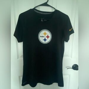 NFL Pittsburgh Steelers Black Dri-Fit T-Shirt